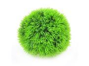 Unique Bargains Green Artificial Aquascaping Weeds Grass Ball 9.5cm Dia for Fish Tank