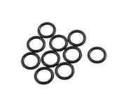 Unique Bargains 5 Pairs 20mm External Dia 3.1mm Thickness Rubber Oil Seal O Ring Gaskets