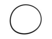 Unique Bargains 110mm x 4mm Rubber Sealing Washers Oil Filter O Rings Black