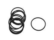 Unique Bargains 10 Pieces 26.5mm Inside Dia 1.8mm Thick Rubber O Ring Oil Seal Gasket