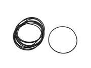 Unique Bargains 10 Pcs 63mm Inside Diameter 1.8mm Thickness Rubber Seal Gasket O Rings