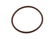 Unique Bargains 45mm OD 2mm Thickness Coffee Color Fluorine Rubber O Ring Oil Seal