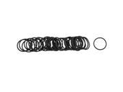 Unique Bargains 50 Pcs 14mmx12mmx1mm Sealing NBR O Rings Gaskets for Automobile