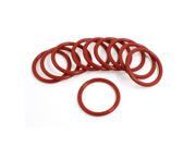 Unique Bargains 27mm x 2.5mm Metric Rubber Sealing Oil Filter O Rings Gaskets 10 Pcs
