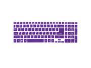 Purple Soft Silicone Keyboard Protective Cover Keypad Case Skin for Acer