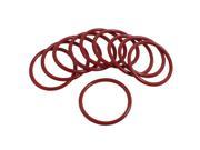 Unique Bargains 10 Pcs 35mm Outside Dia 2.5mm Thick Industrial Rubber O Rings Seals
