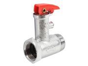 Unique Bargains Electric Water Heater 1 2 Male Thread Check Safety Relief Valve