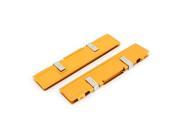 Unique Bargains SDR DDR SDRAM Replacement Memory Heat Sink Cooling Spreader Gold Tone 2 Pcs