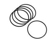 Unique Bargains 5 x Rubber 38mm Outside Dia 1.6mm Thick Filter Rubber O Ring Seal for Dragon 26