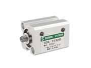 SDA Series Double Action 16mm Bore 20mm Stroke Cylinder