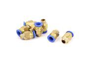 8mm Tube 1 8 BSP Male Thread Quick Connector Pneumatic Air Fittings 8 Pcs