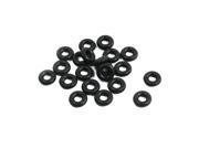 Unique Bargains 10Pairs 5mm Outside Dia 1.5mm Thickness Industrial Rubber O Rings Seals