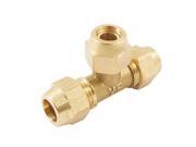 Unique Bargains 7mm x 8mm Pneumatic Tube Three Way Air Fittings Quick Connector Coupler