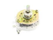 Unique Bargains Channel Rotary Switch Selector 1P6T 1 Pole 6 Position for TV Radio