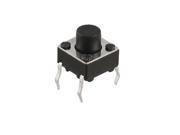 Unique Bargains 10 Pcs 6 x 6 x 6mm 4 Pins DIP Momentary Push Button Tactile Tact Switch