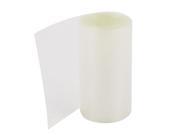 5Meters 64mm Width PVC Heat Shrink Wrap Tube Clear for AA Battery Pack