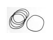 Unique Bargains 150mm x 3.1mm Sealing Oil Filter PU O Rings Washers Gaskets 5Pcs