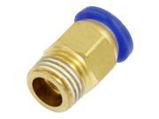 Unique Bargains Air Pneumatic Straight Connector 8mm Push in Jonit Quick Fitting