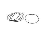 Unique Bargains 5 PCS 105mm x 100.2mm x 2.4mm Rubber O Ring Oil Seal Gasket Replacement
