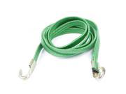 Unique Bargains Elastic Flat Green Red Tighten Luggage Cable Rope Strap for Motorcycle