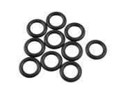 Unique Bargains 10x NBR 27mm x 5mm Hole Sealing O ring Gaskets Washers for Mechanical