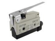 AC 250V 6A DC 220V 0.3A Long Straight Hinge Lever Enclosed Micro Limit Switch