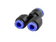 Unique Bargains Y Design 12mm Pneumatic Piping Fast Joint Fittings