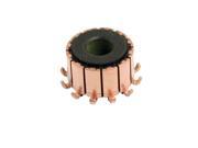 16.5mm OD 12mm Height 12 Gear Tooth Copper Shell Mounted On Armature Commutator
