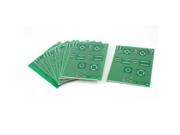 Unique Bargains 10 x TQFP32 48 64 0.5mm 0.8mm to DIP One Side PCB Board Adapter Plate 9 x 11cm