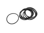 Unique Bargains 10 x 105mm Outside Dia 5mm Thick Flexible Nitrile Rubber O Ring Washer