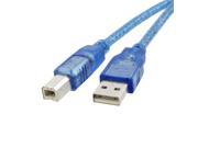 Unique Bargains High Speed USB 2.0 Type A Male to B Male M M Cable 1.5M 4.92Ft
