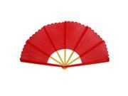 Unique Bargains Stage Props Red Ylw Magical Broken Fan Recovery w Pouch
