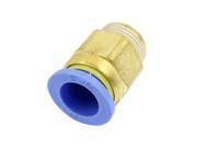 Unique Bargains Air Pneumatic Straight Connector 12mm Push in Quick Fitting Coupler Bxsze