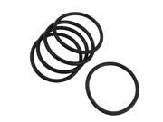 Unique Bargains 5 Pcs x Industrial Flexible Rubber O Ring Seal Washer 70mm x 5mm