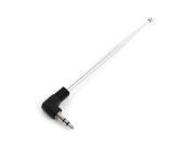 Unique Bargains 4 Sections Aerial 8cm 24.5cm Telescoping Whip Antenna to 3.5mm Audio Male Plug