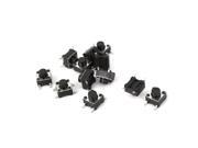10 x Momentary Tact Tactile Square Push Button Switch SMD Press Key 6x6x5.5mm