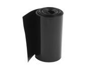 85mm 55mm PVC Heat Shrink Tubing Wrap Black 5m 16.4ft for 18650 Battery Pack