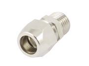 Unique Bargains 1 4 PT Male Thread to 10mm Tube Air Pneumatic Quick Connecting Coupler