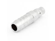 Unique Bargains Pneumatic Air Tube Push in Quick Coupler Fittings Joint PH 40 Silver Tone