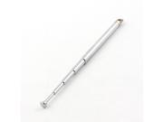 Unique Bargains Straight Shaft 4 Sections Aerial 87cm 22.5cm Telescoping Whip Antenna