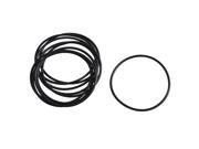 Unique Bargains 10 Pcs 37mm Inside Dia 1.5mm Thick Rubber Oil Sealing O Ring Replacement