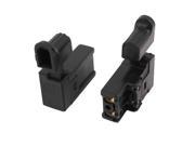 2 Pcs FA2 5 2B9 DPST Pushbutton Trigger Switch AC 250V 5A for Power Tool
