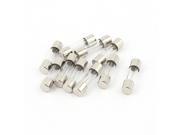 10Pcs 250V 4A Glass Fuses Slow Blow Time Delay Tubes 5mm x 20mm