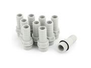 Unique Bargains 10Pcs 3 8 BSP Male Thread Pipe Fitting to 12mm Barb Hose Tail Connector