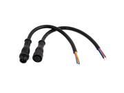 Unique Bargains Outdoor Waterproof 4 Pin LED Power Supply Extension Cable 42cm Long Unique Bargains Outdoor Waterproof 4 Pin LED Power Supply Extension Cable 42cm Long