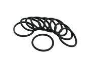 Unique Bargains 10Pcs 36mm OD 3.1mm Thickness Poly Urethane O Ring Oil Seal Gaskets