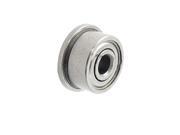 Unique Bargains 9mm x 3mm x 5mm Metal Shielded Deep Groove Flanged Ball Bearing