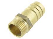 Unique Bargains 41 64 Male Thread 5 8 Air Water Fuel Hose Brass Barb Fitting Adapter