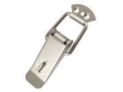 Unique Bargains Safety Hardware Metal Toggle Latch Hasp Set Silver Tone