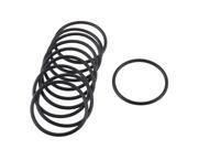 Unique Bargains 10 Pcs 28mm Inside Dia 2mm Thick Rubber Oil Filter Seal Gasket O Rings